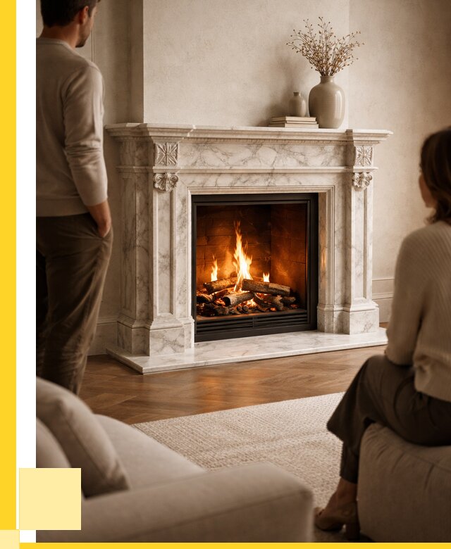 Мраморные камины под ключ в Коврове от 255800 р. | ЭриданКвр