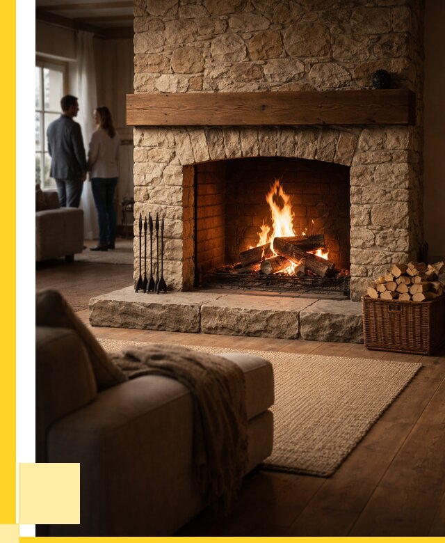 Открытые камины под ключ в Коврове от 153480 р. ЭриданКвр