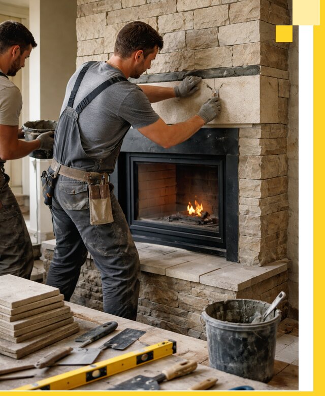 Проектирование и установка открытых каминов в Коврове