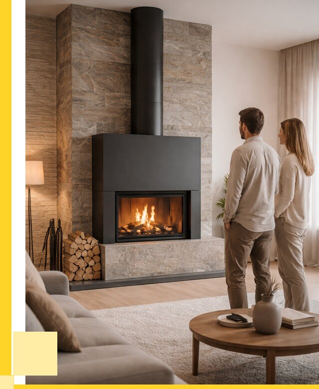 Закрытые камины под ключ в Коврове от 122784 р., ЭриданКвр