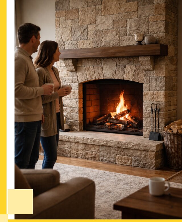 Каменные камины на заказ в Коврове от 184176 р. | ЭриданКвр