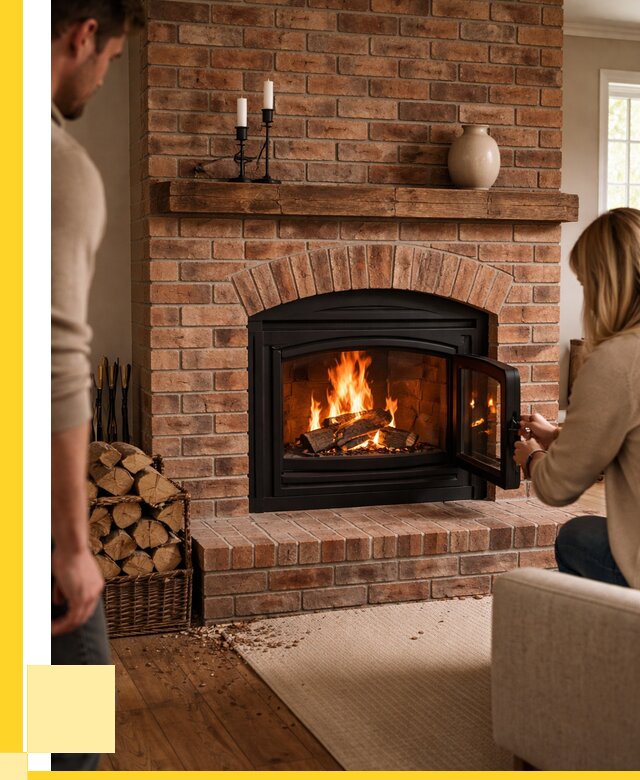 Кирпичные камины под ключ в Коврове от 153480 р. | ЭриданКвр