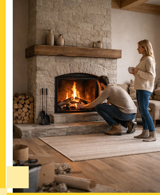 Камины для загородного дома в Коврове от 358120 р., ЭриданКвр