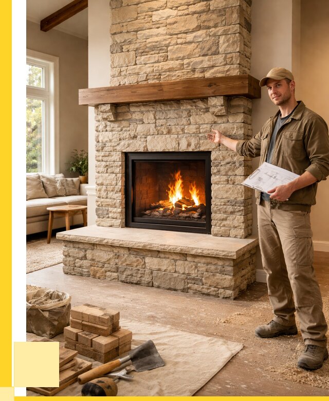 Камины под ключ в Коврове от 184176 р. | ЭриданКвр — установка