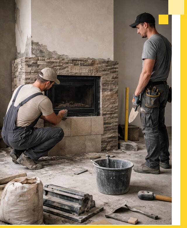 Камины под ключ в Коврове: проект, изготовление и монтаж