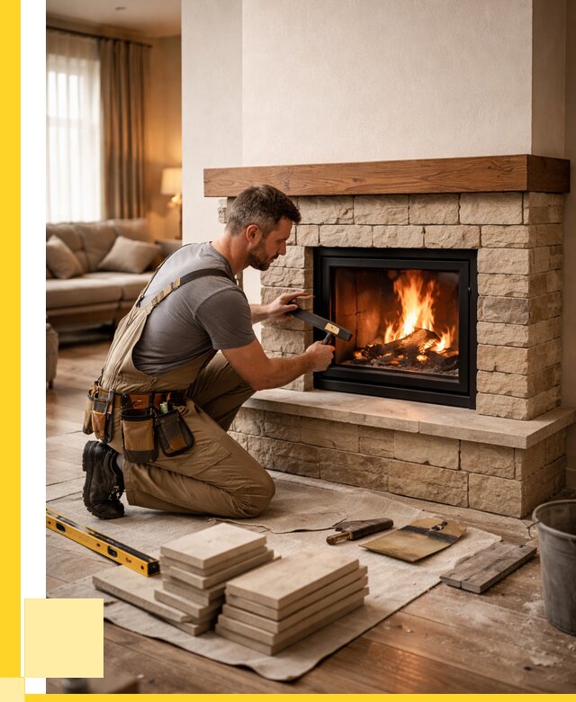 Строительство каминов в Коврове от 153480 р., ЭриданКвр - под ключ