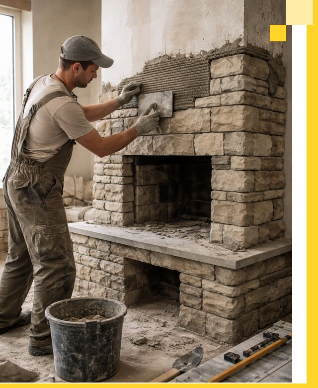 Строительство каминов под ключ в Коврове от проектирования до монтажа