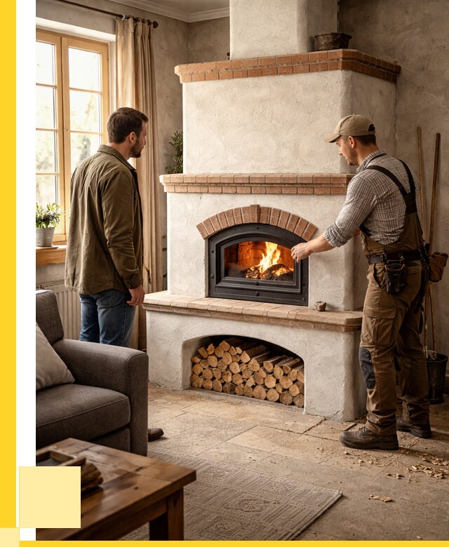 Печи камины в Коврове: кирпичные, изразцовые от 61392 р. | ЭриданКвр