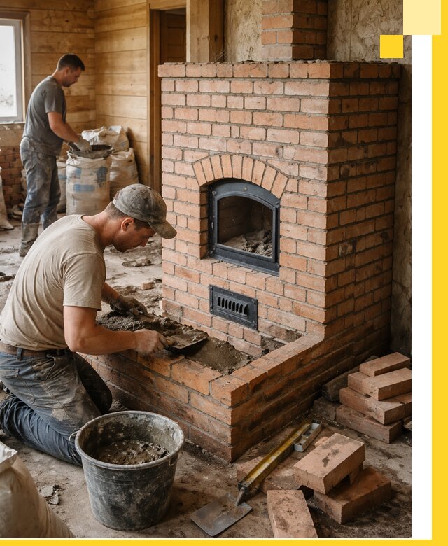 Профессиональное строительство печей в Коврове под ключ