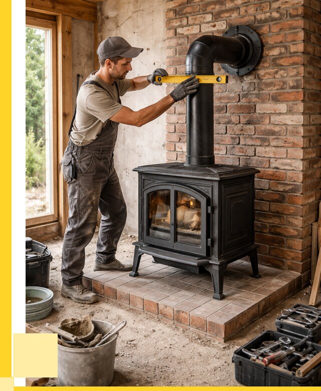 Монтаж печей установка банной печи в Коврове от 15348 р. | ЭриданКвр