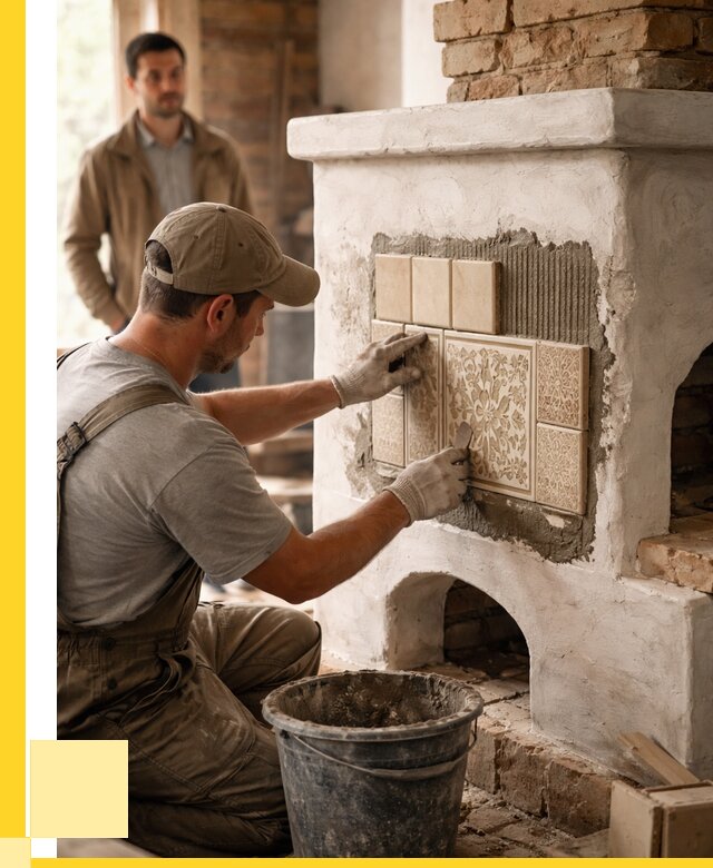 Отделка печей и банных печей в Коврове от 35812 р. | ЭриданКвр