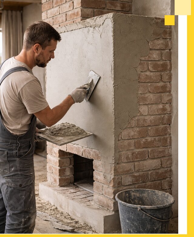 Отделка печей и облицовка каминов в Коврове под ключ