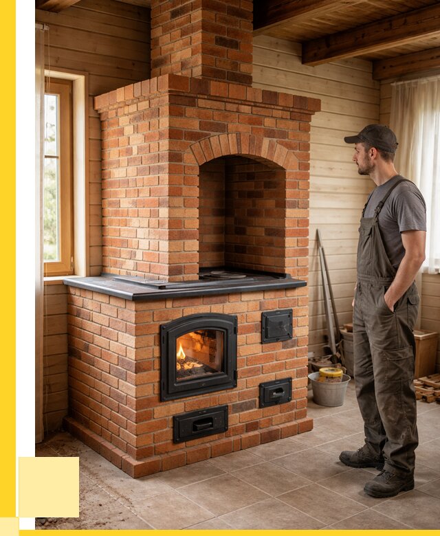 Кирпичные печи в Коврове: купить от 153480 р. | ЭриданКвр