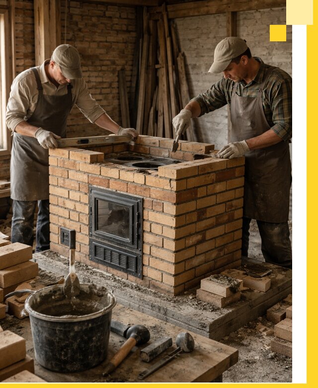 Изготовление и установка варочных печей под ключ в Коврове