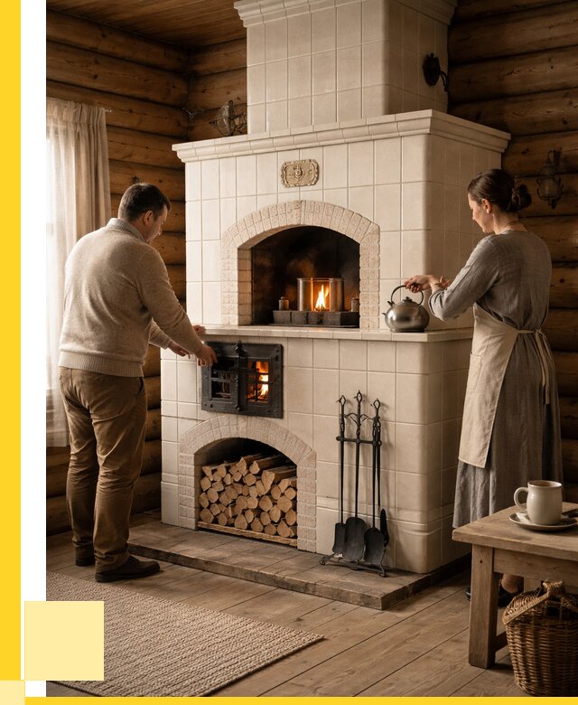 Русские печи в Коврове: установка от 153480 р. ЭриданКвр