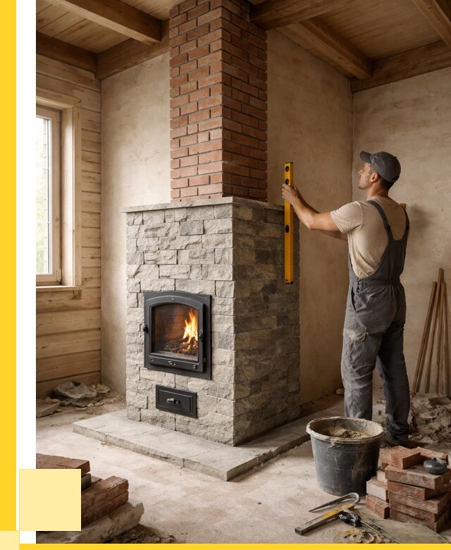 Печи и дымоходы под ключ в Коврове от 46044 р., ЭриданКвр