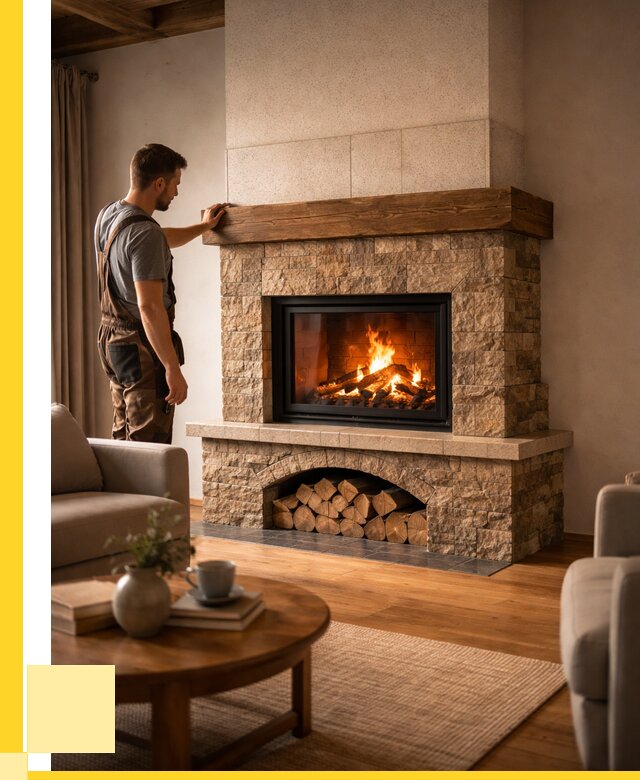 Печи камины для дома под ключ в Коврове от 56276 р. | ЭриданКвр