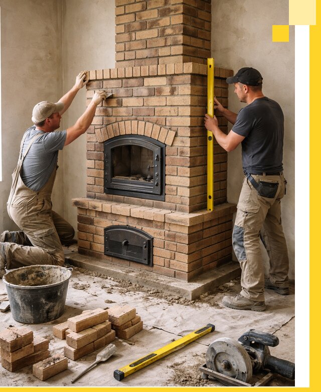 Продажа и установка печей и каминов для дома под ключ в Коврове