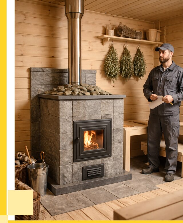 Печи для бани под ключ в Коврове от 122784 р. | ЭриданКвр