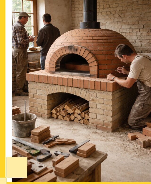 Помпейская печь дровяная для пиццы в Коврове | ЭриданКвр от 204640 р.