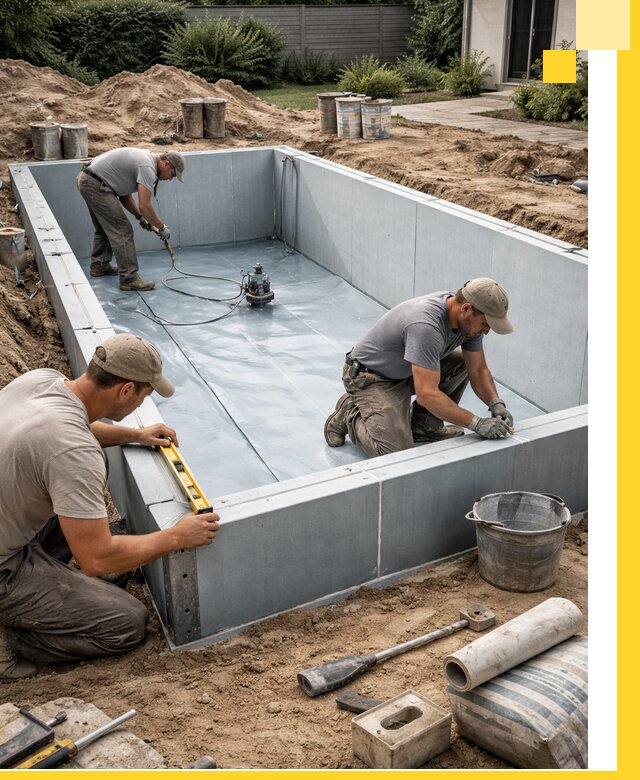 Профессиональный монтаж бассейнов под ключ в Коврове с гарантией