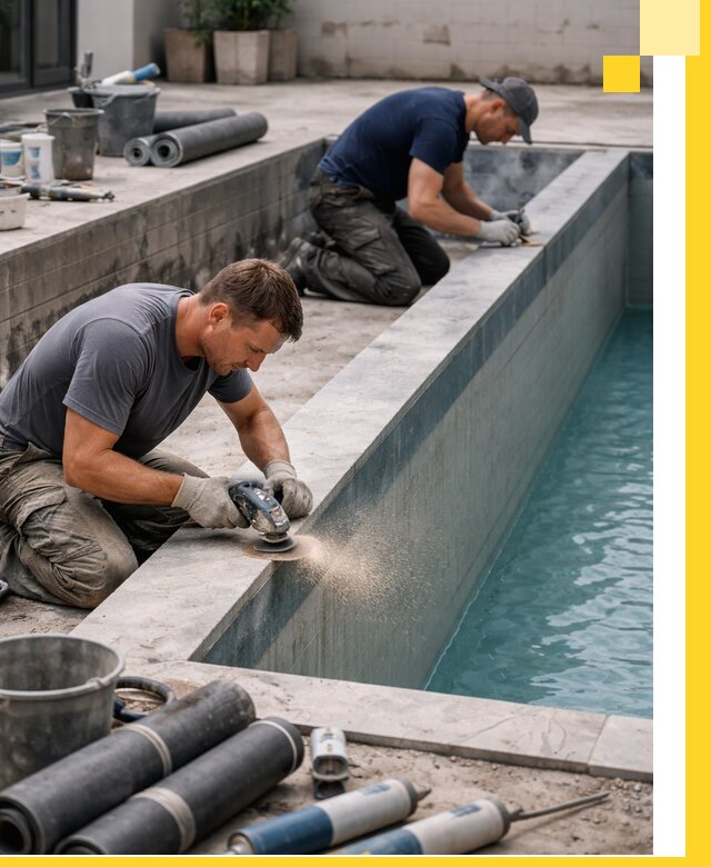 Профессиональный ремонт бассейнов под ключ в Коврове