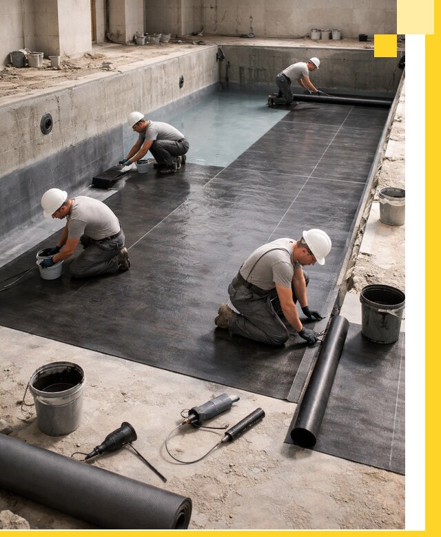 Профессиональная гидроизоляция бассейнов и чаш в Коврове под ключ