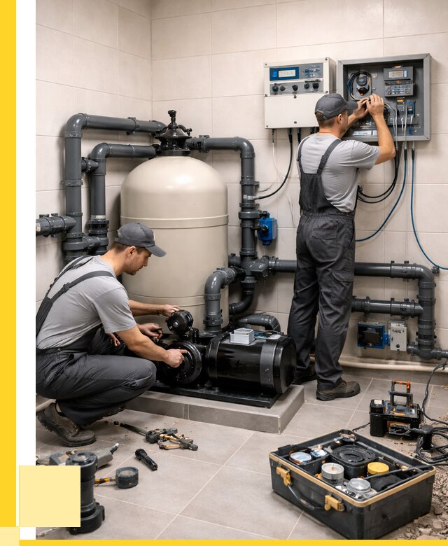 Монтаж оборудования для бассейнов в Коврове от 40928 р. | ЭриданКвр