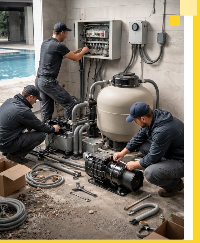 Профессиональный монтаж оборудования для бассейнов в Коврове