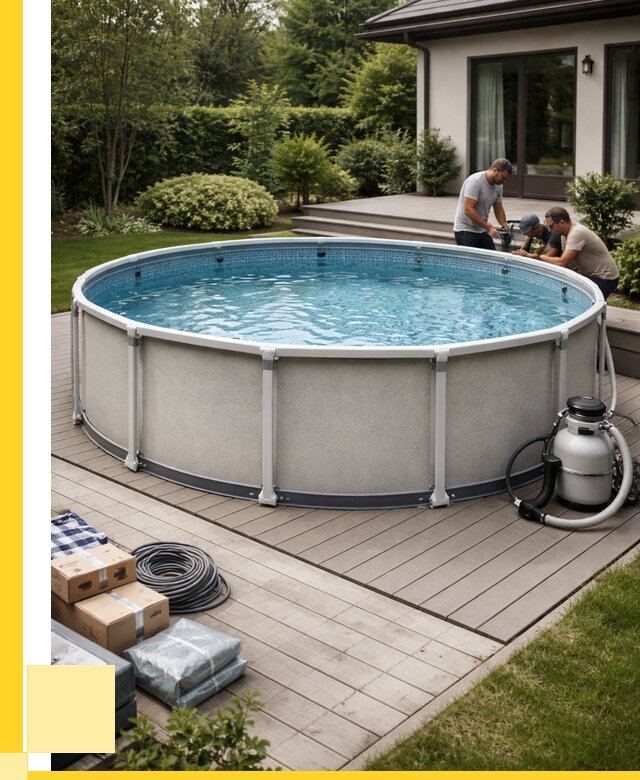 Купить каркасные бассейны в Коврове от 46044 р. | ЭриданКвр