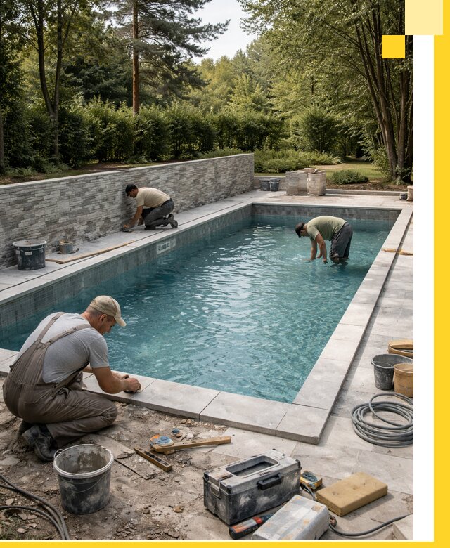 Проектирование и строительство частных бассейнов в Коврове