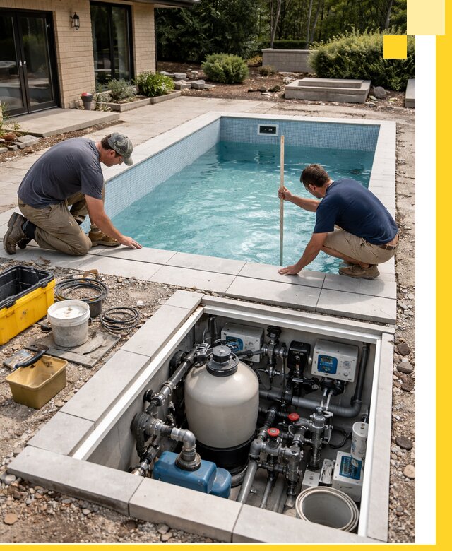 Строительство качественных домашних бассейнов под ключ в Коврове