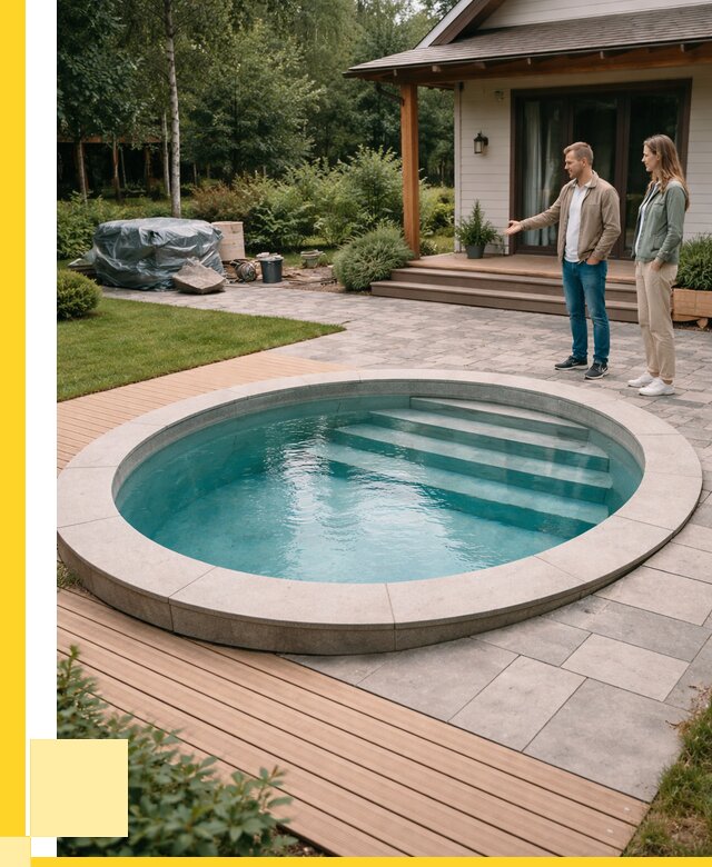 Бассейн на даче под ключ в Коврове от 204640 р., ЭриданКвр