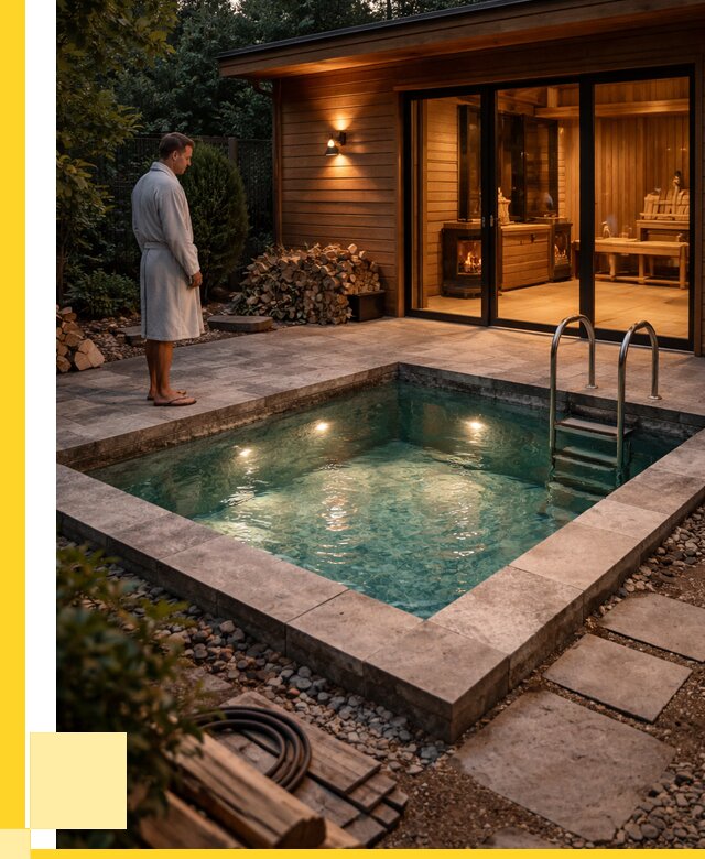 Бани с бассейном под ключ в Коврове от 97204 р. | ЭриданКвр