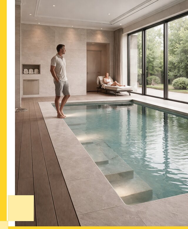 Бассейны в коттедже под ключ в Коврове от 1227840 р. | ЭриданКвр