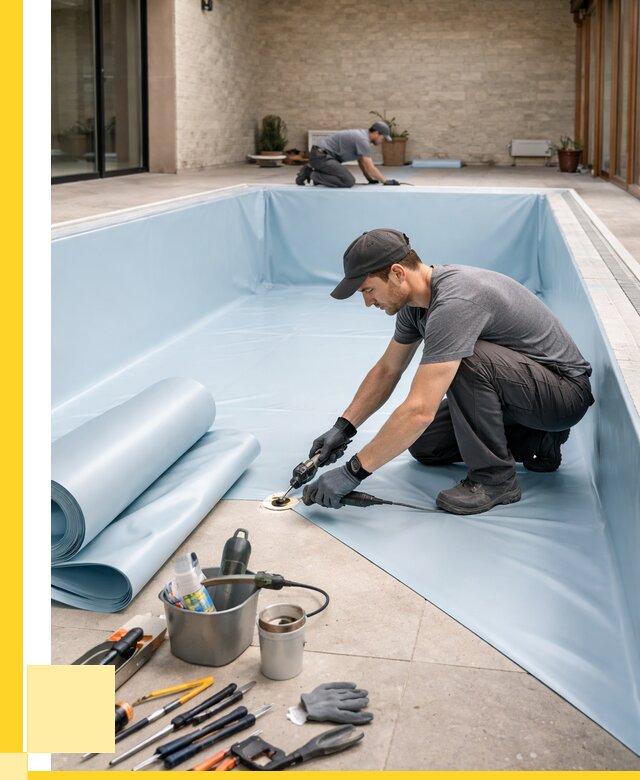 Пленка ПВХ для бассейнов в Коврове от 2558 р. | ЭриданКвр