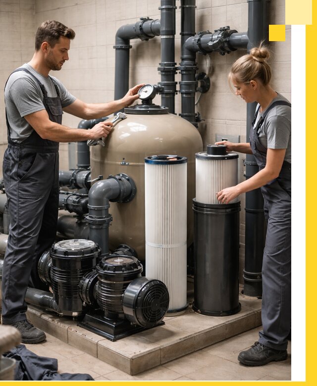 Фильтры и системы фильтрации для бассейнов в Коврове