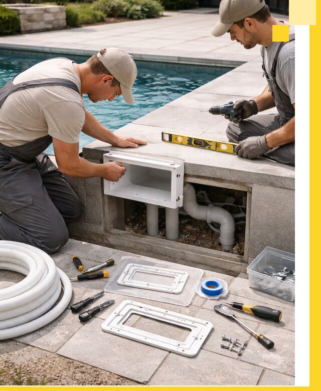 Поставка и установка скиммеров для бассейнов в Коврове