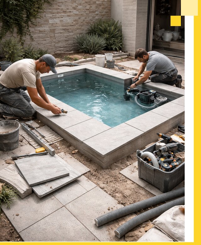 Мини бассейны под ключ в Коврове, дизайн и установка