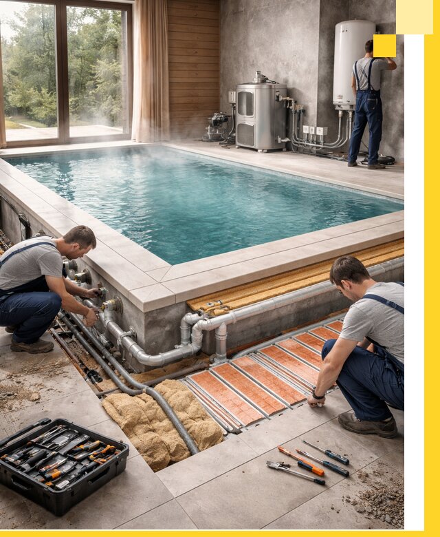 Проектирование и строительство тёплых бассейнов в Коврове