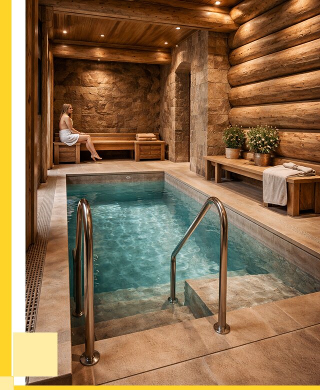 Аренда бани с бассейном в Коврове от 1534800 р. | ЭриданКвр