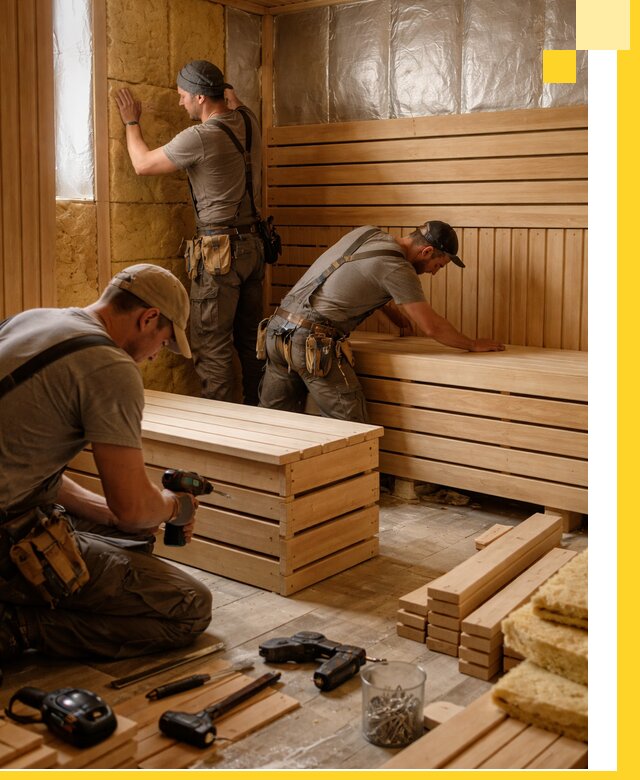 Профессиональное строительство саун под ключ в Коврове