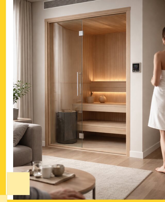 Сауна в квартире под ключ в Коврове от 122784 р. ЭриданКвр