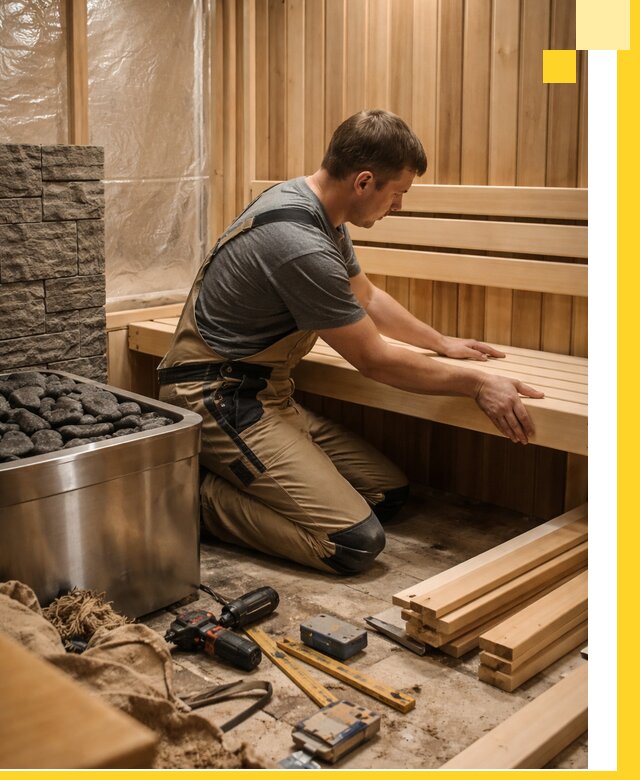 Сауны для дома под ключ с проектированием и монтажом в Коврове