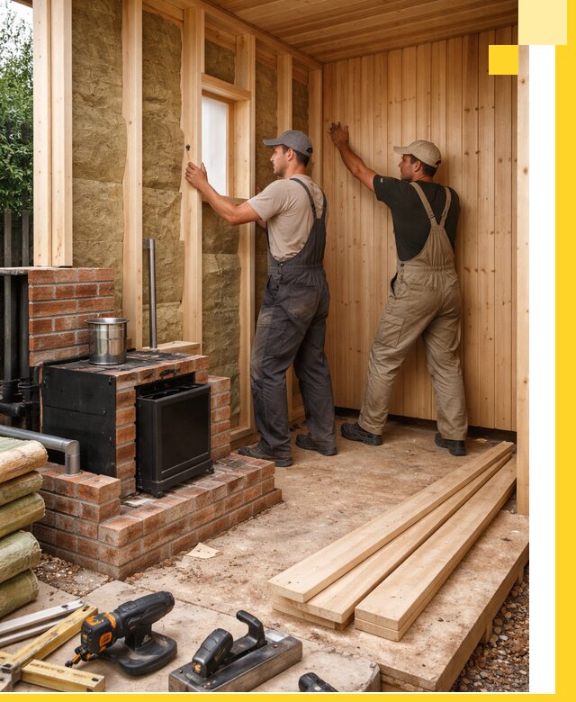 Строительство и установка дачных саун под ключ в Коврове