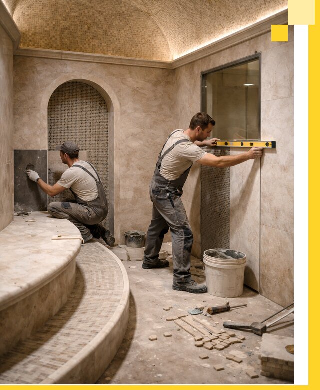 Проектирование и строительство саун с хамамом под ключ в Коврове