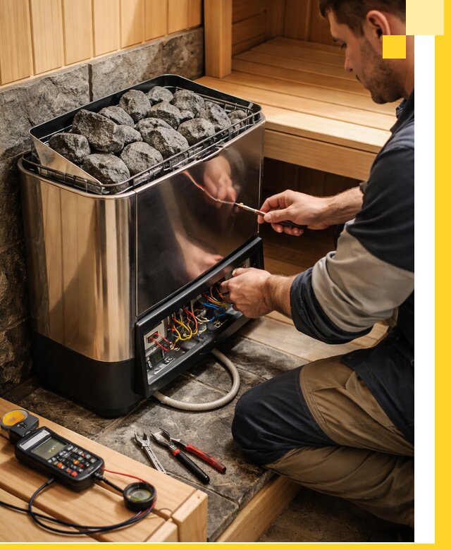 Продажа и установка электрокаменок для саун в Коврове