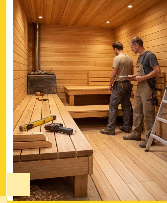 Отделка бань и саун в Коврове по цене от 4604 р. | ЭриданКвр