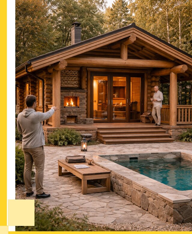 Проекты бань и хамам в Коврове от 25580 р. | ЭриданКвр