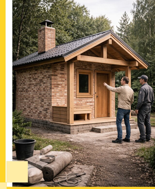 Кирпичные бани и печи в Коврове от 358120 р. | ЭриданКвр